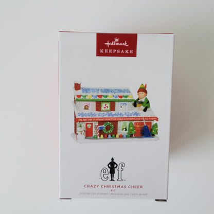 2023 Hallmark Elf Crazy Christmas Cheer Magic Ornament