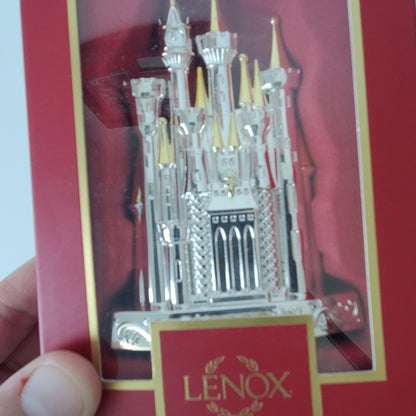 2023 Lenox Disney Cinderella's Castle Christmas Ornament 100th Anniversary