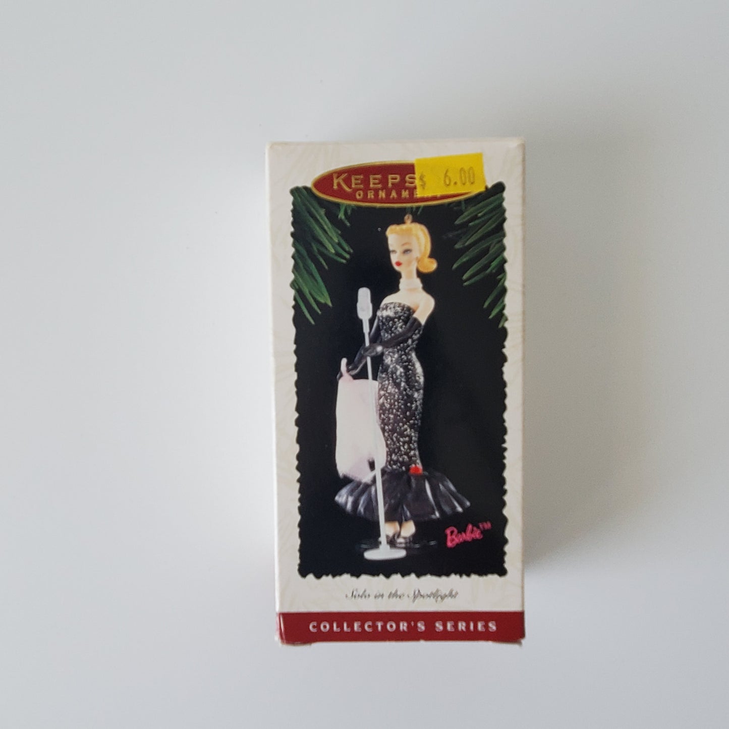 1995 Hallmark Barbie Solo in the Spotlight Christmas Ornament