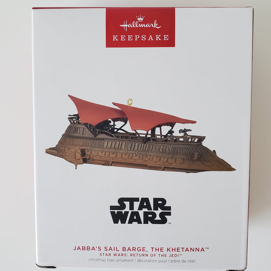 2023 Hallmark Star Wars Jabba's Sail Barge Ornament