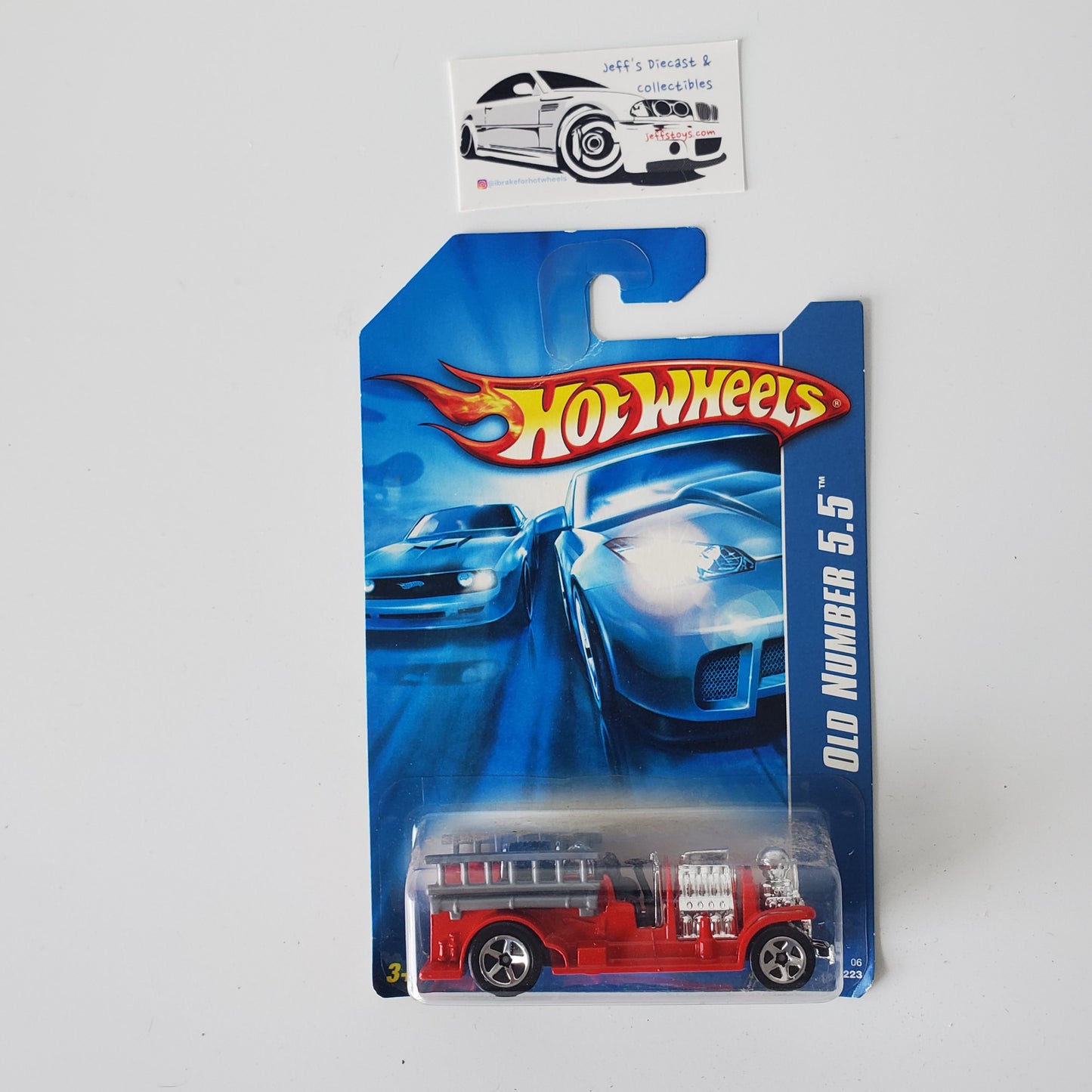 2007 Hot Wheels Old Number 5.5 #191