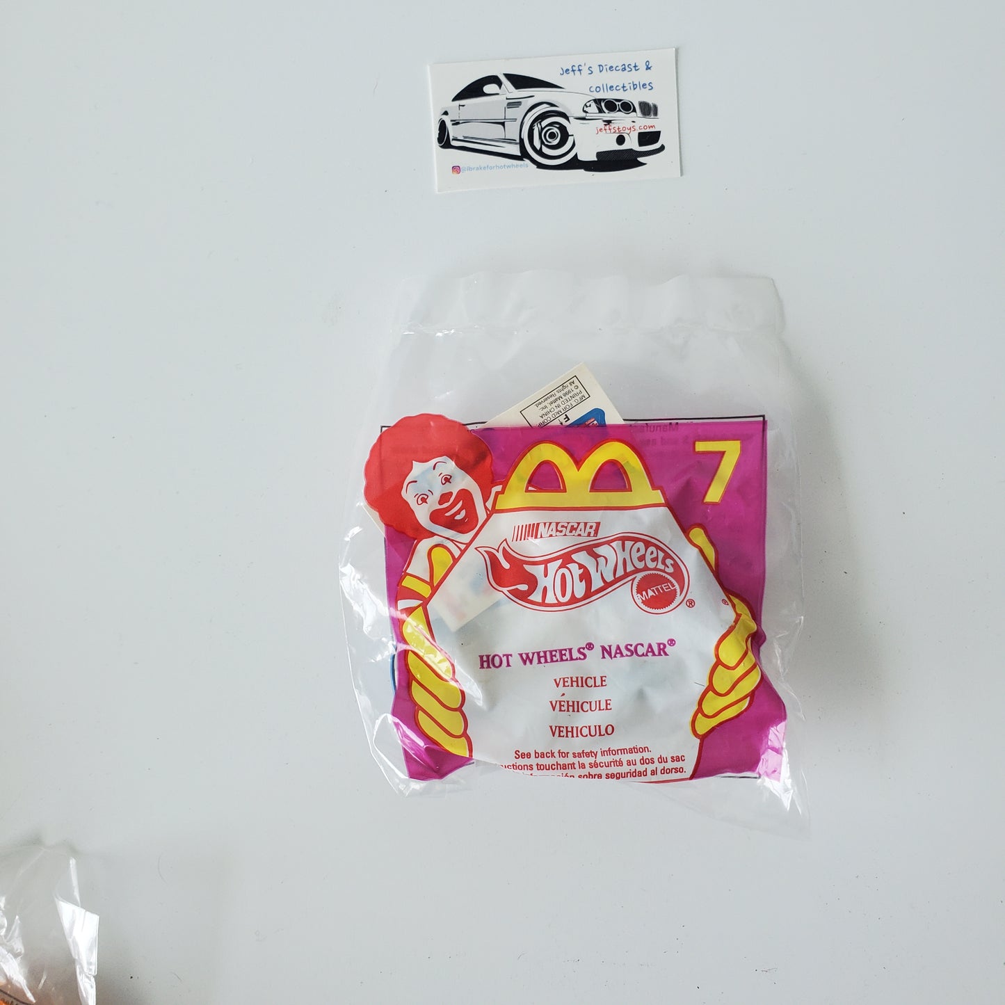 1998 Hot Wheels McDonalds Nascar Kyle Petty #44 *Sealed