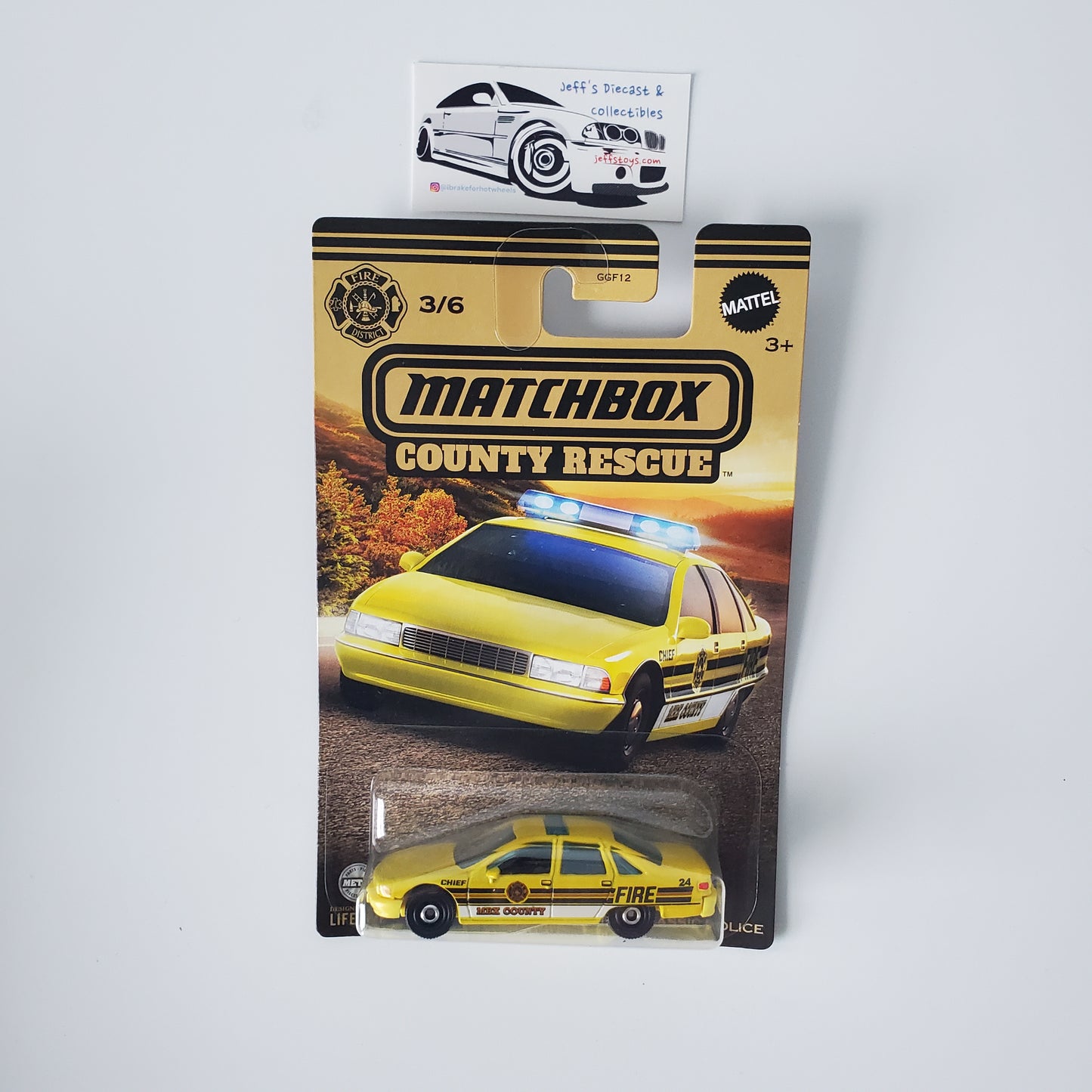 2024 Matchbox Chevy Caprice Classic Police County Rescue Series