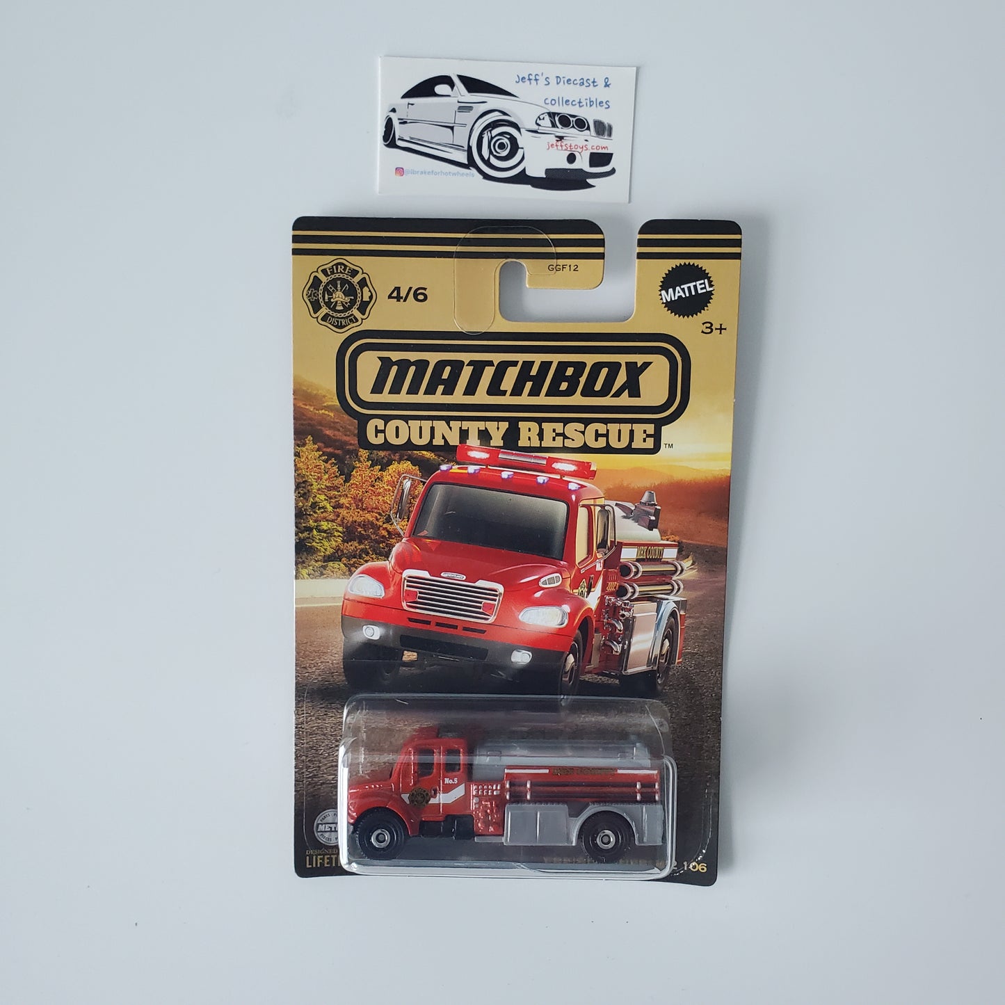 2024 Matchbox Freightliner M2 106 County Rescue Series