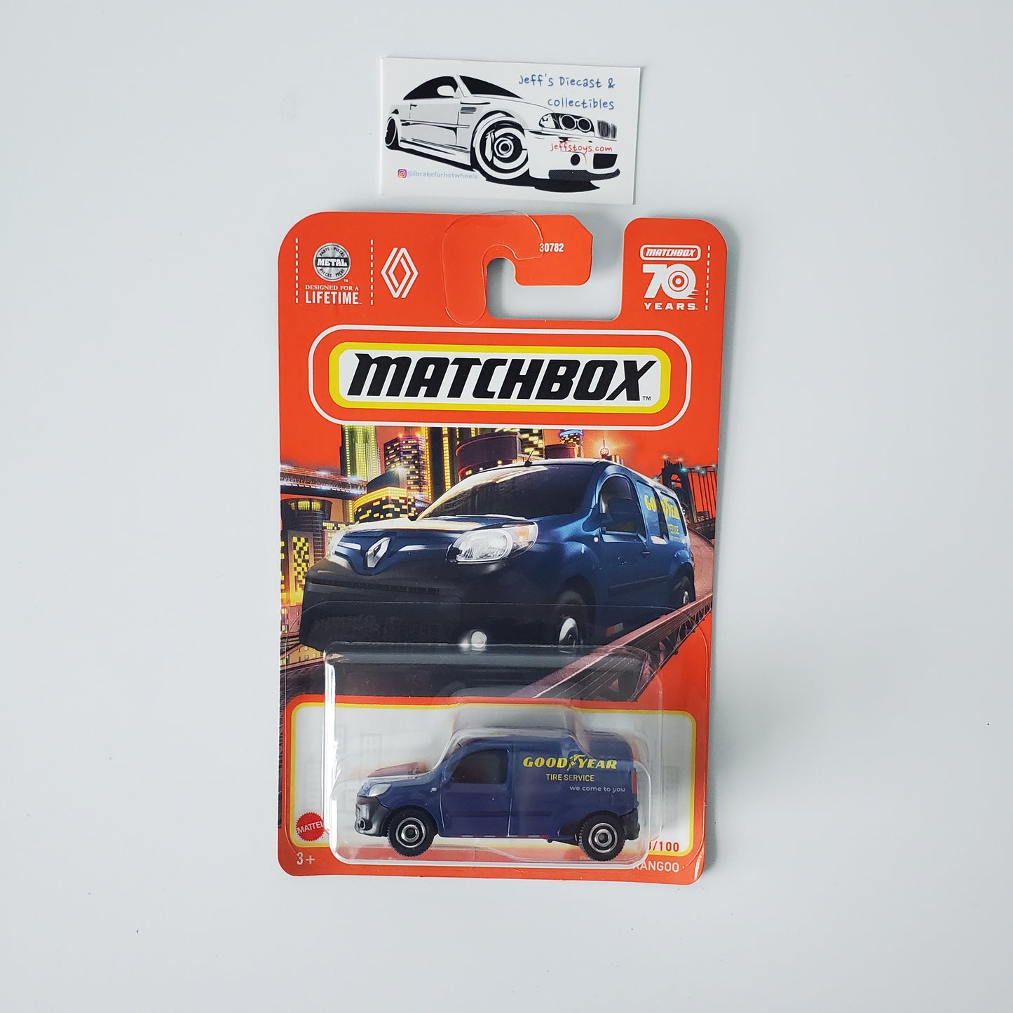 2023 Matchbox Renault Kangoo Goodyear Tire