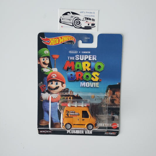 2023 Hot Wheels Premium Super Mario Plumber Van