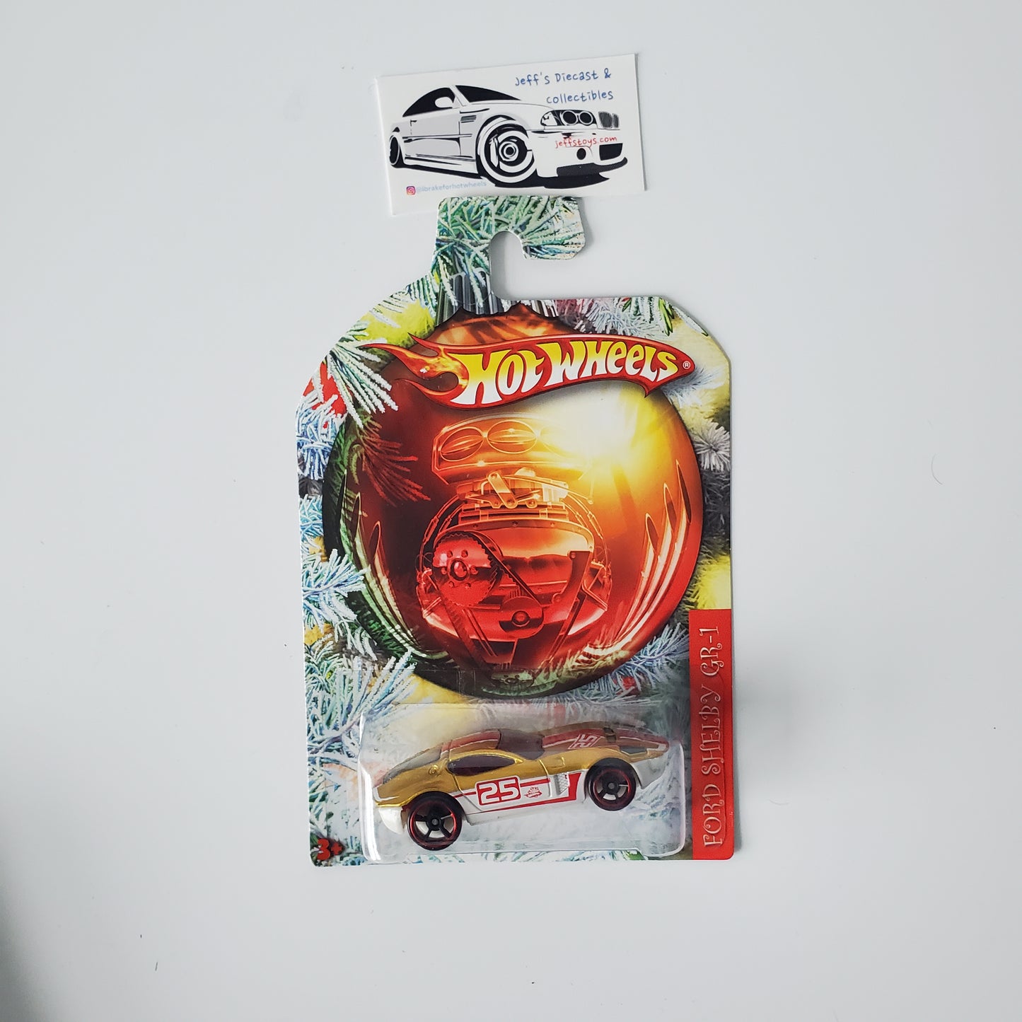 2010 Hot Wheels Ford Shelby GR-1 Holiday Hot Rods