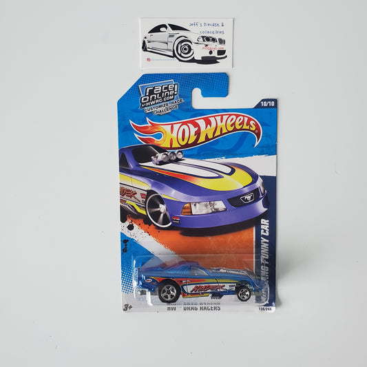 2011 Hot Wheels Ford Mustang Funny Car #130