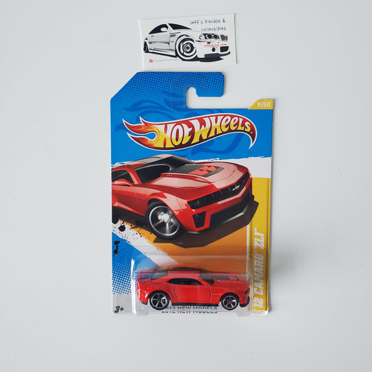 2012 Hot Wheels Custom '12 Camaro ZL1 #9 Red