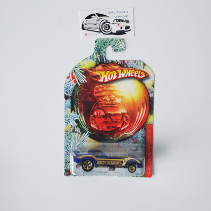 2010 Hot Wheels '77 Corvette Funny Car Holiday Hot Rods