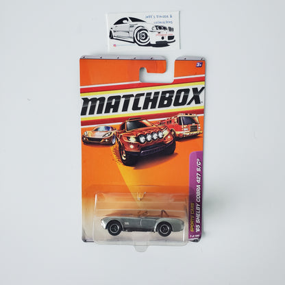 2010 Matchbox '65 Shelby Cobra 427 S/C Silver