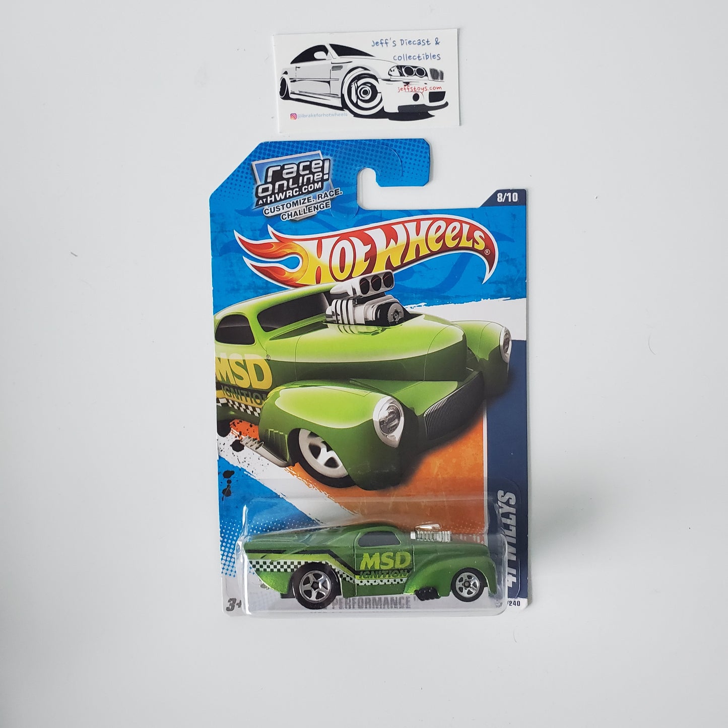 2010 Hot Wheels '41 Willys #106 Green