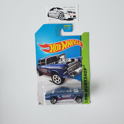 2014 Hot Wheels '55 Chevy Bel Air Gasser #241