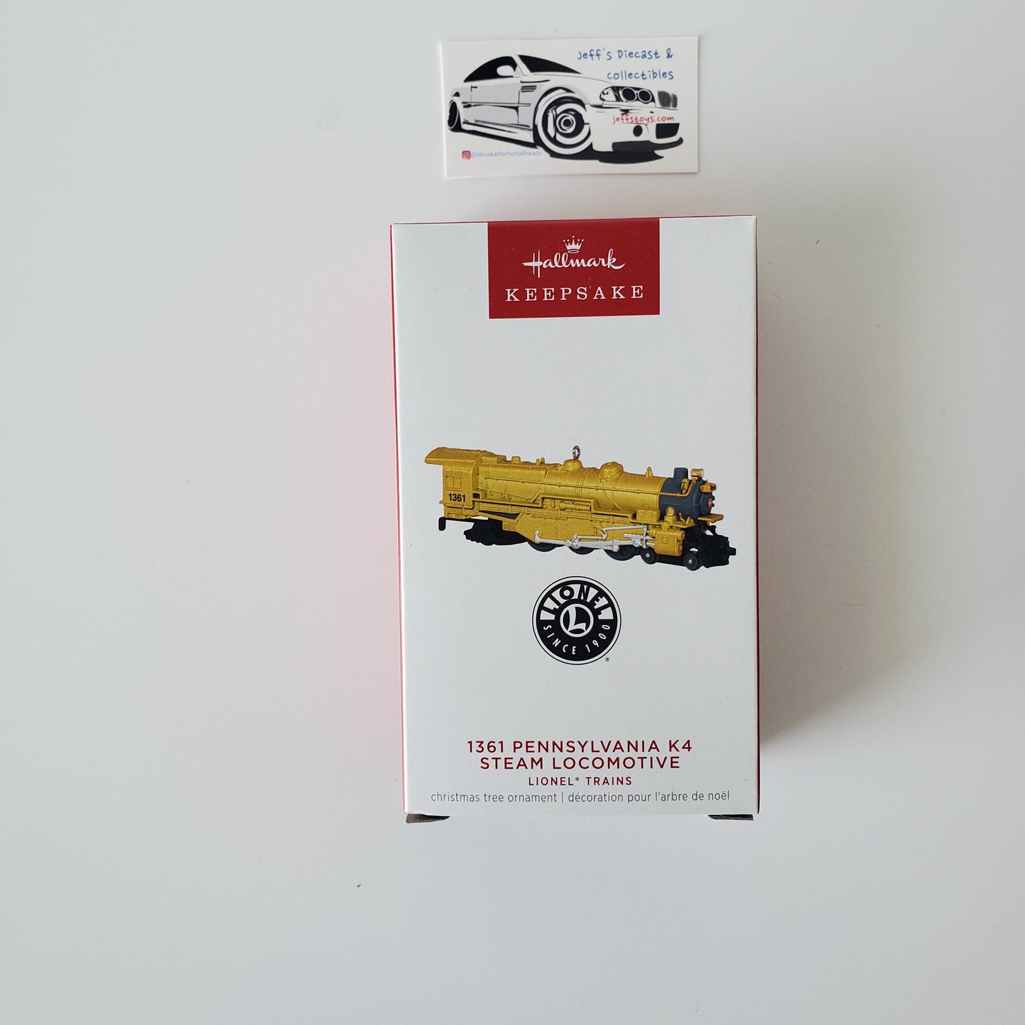 2023 Hallmark Lionel 1361 Pennsylvania Limited Edition Christmas Ornament