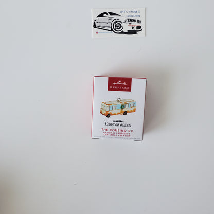 2023 Hallmark Christmas Vacation The Cousins RV Mini Christmas Ornament