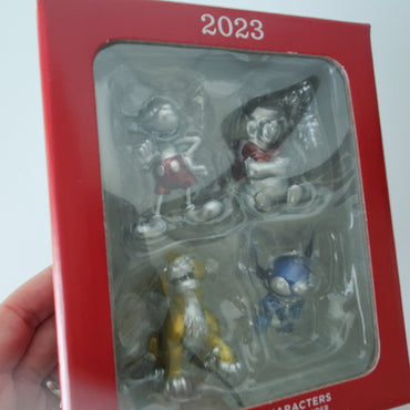 2023 Hallmark Disney Classic Characters 100th Anniversary Christmas Ornament Set