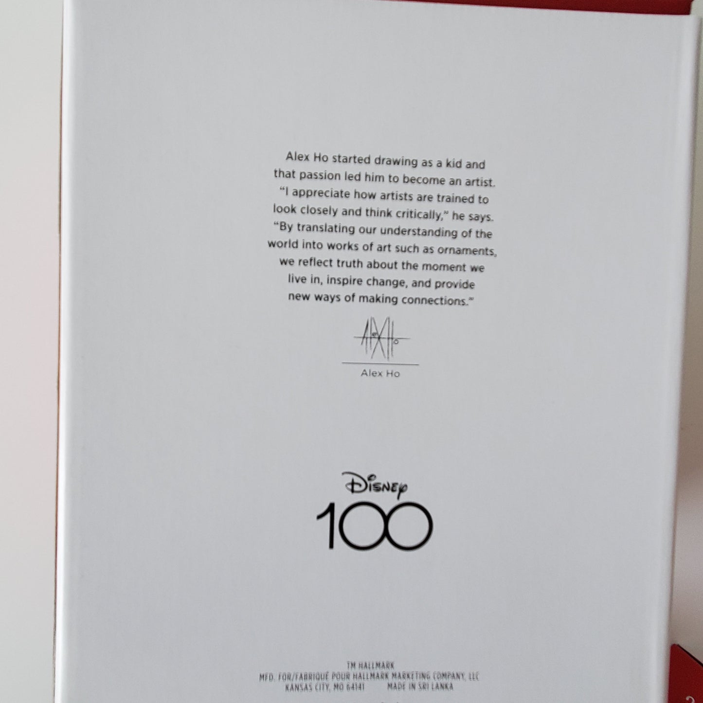 2023 Hallmark Disney Pixar and Princesses 100th Anniversary Christmas Ornament Set