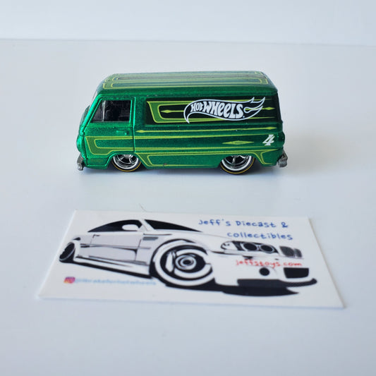 Hot Wheels RLC '66 Dodge A100 Green K-Mart Mail in Real Riders