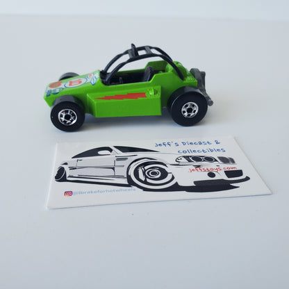 1975 Hot Wheels Rock Buster Dune Buggy B Green Malaysia