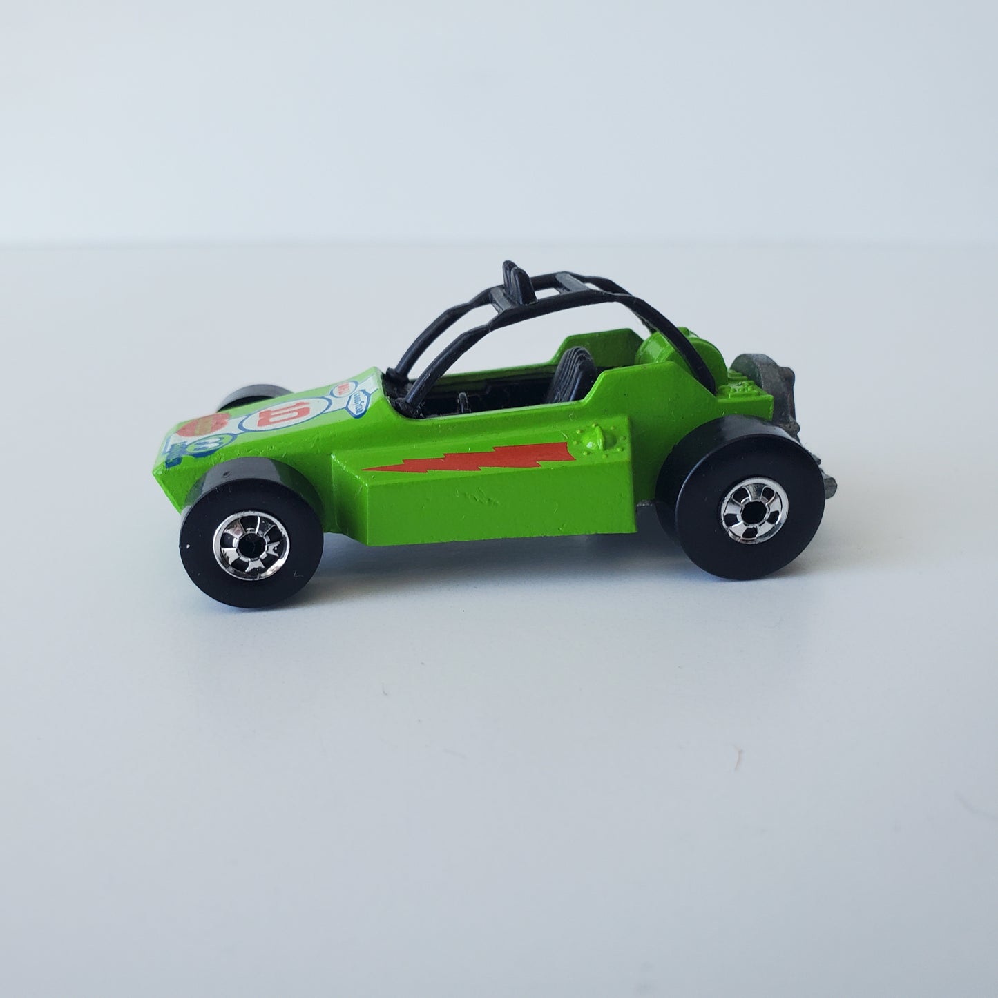 1975 Hot Wheels Rock Buster Dune Buggy B Green Malaysia