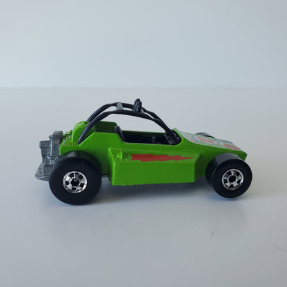 1975 Hot Wheels Rock Buster Dune Buggy B Green Malaysia