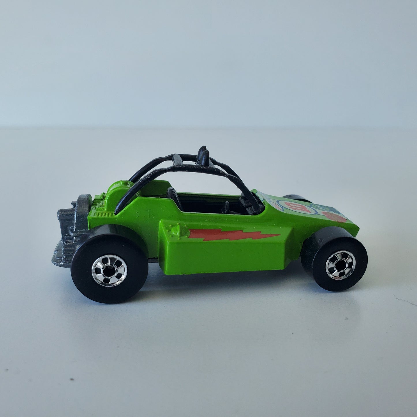 1975 Hot Wheels Rock Buster Dune Buggy C Green Malaysia