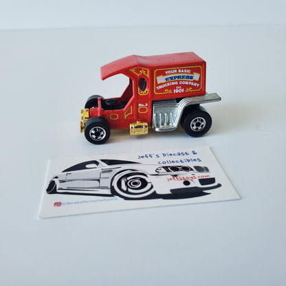 1976 Hot Wheels T-Totaller C Red Hong Kong