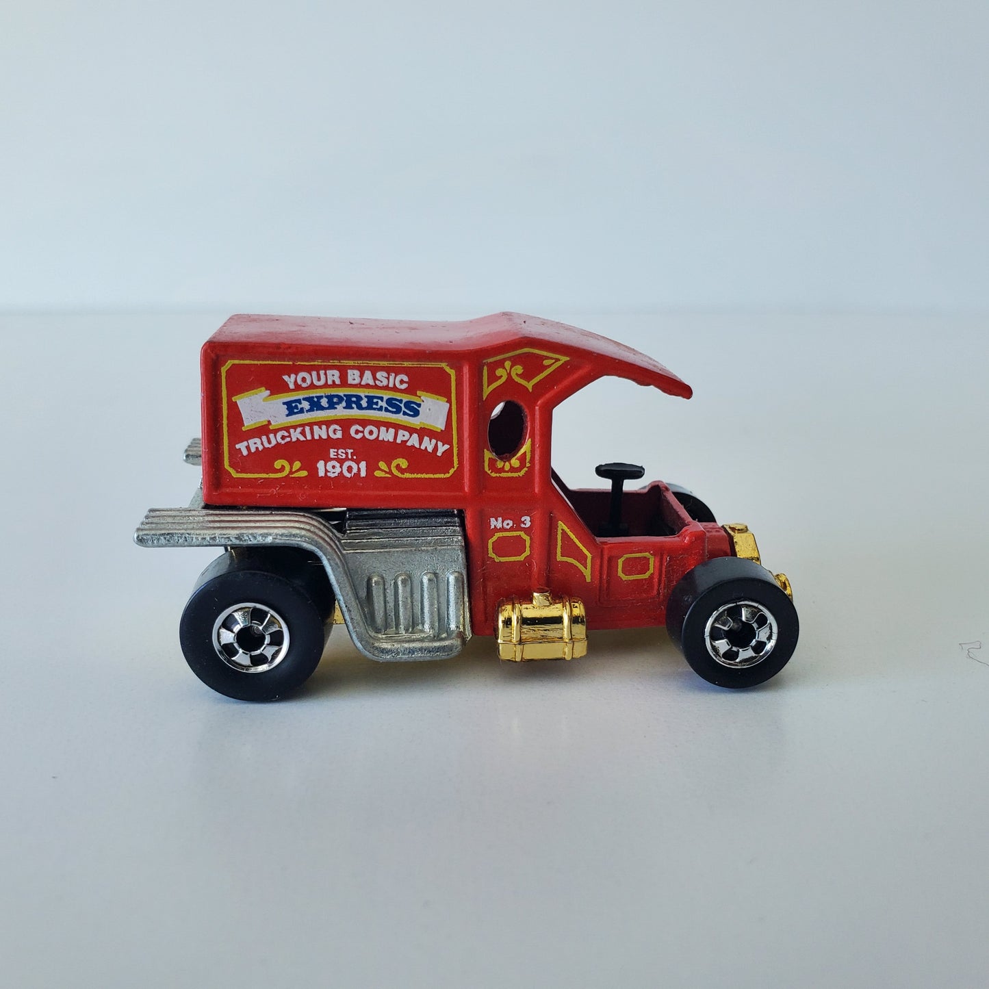 1976 Hot Wheels T-Totaller C Red Hong Kong