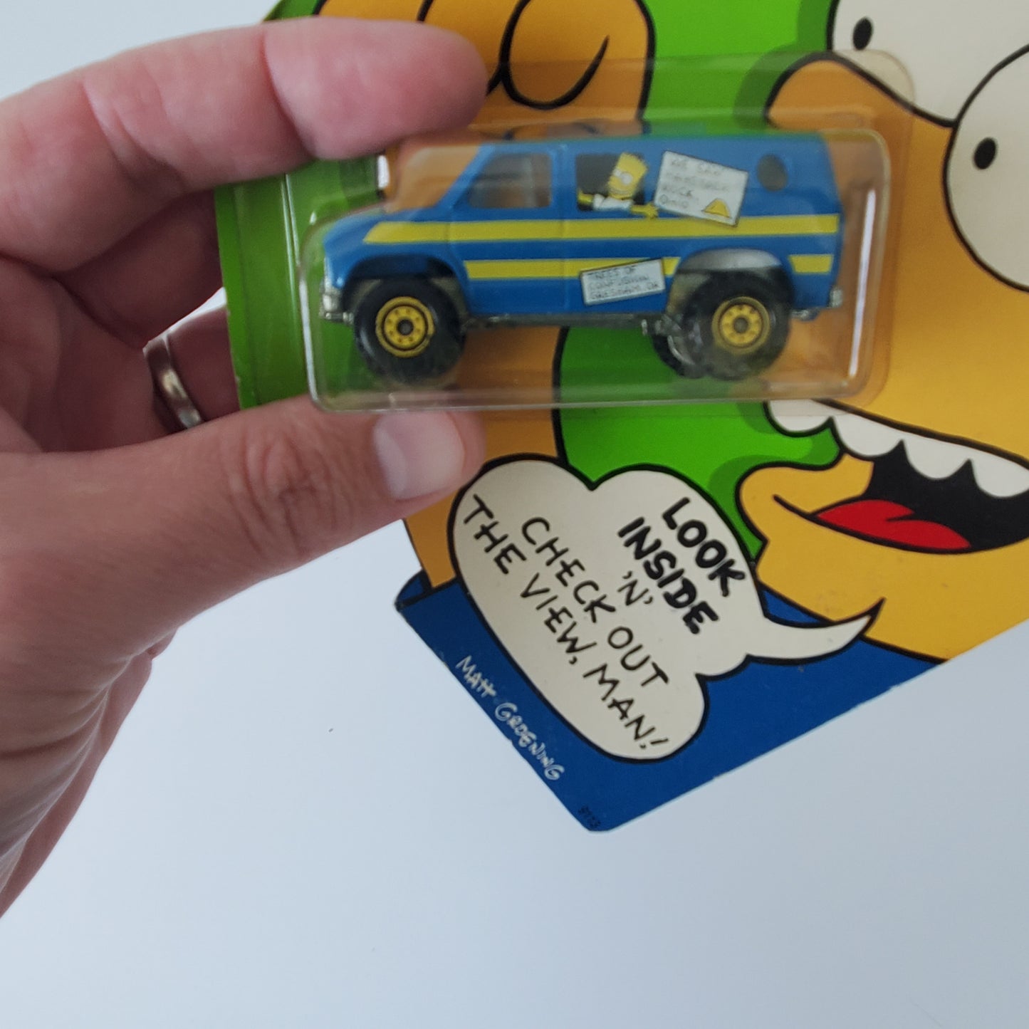 1990 Hot Wheels The Simpsons Bart's Van Baja Breaker