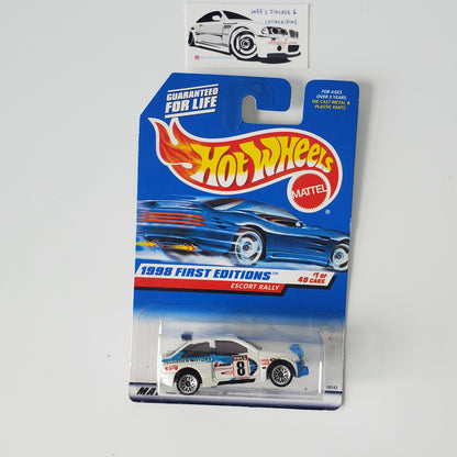 1998 Hot Wheels Ford Escort Rally #637