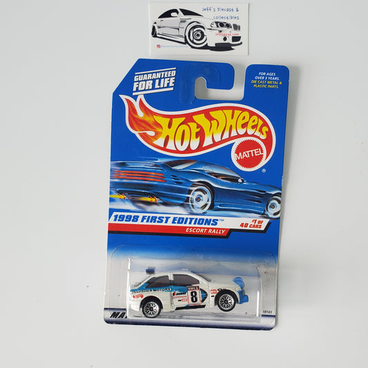 1998 Hot Wheels Ford Escort Rally #637