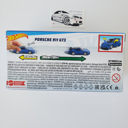 2024 Hot Wheels Pull Back Porsche 911 GT3