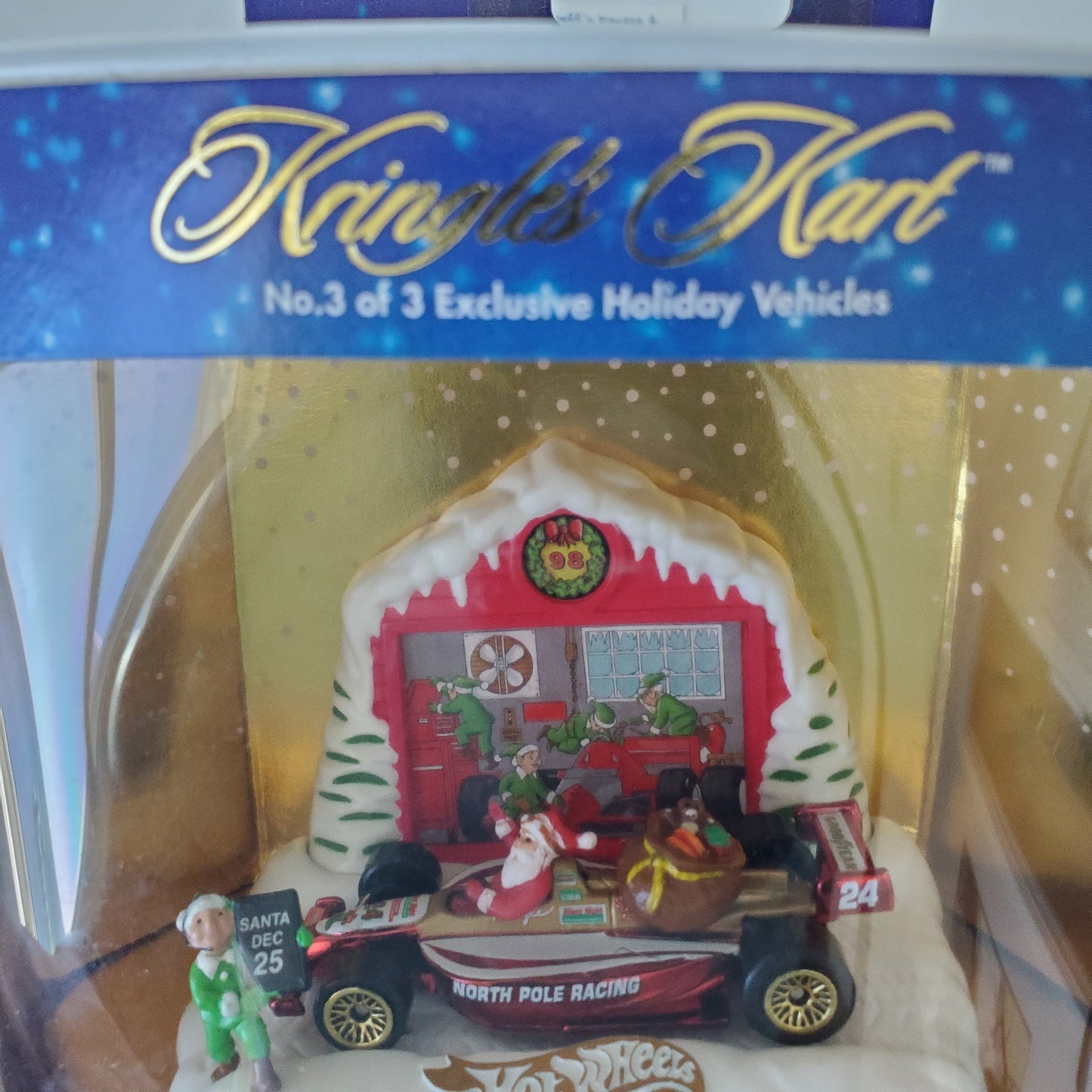 1998 Hot Wheels Holidays Kringle's Kart 3 of 3