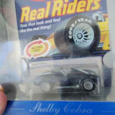 1998 Hot Wheels 30th Anniversary Real Riders Shelby Cobra