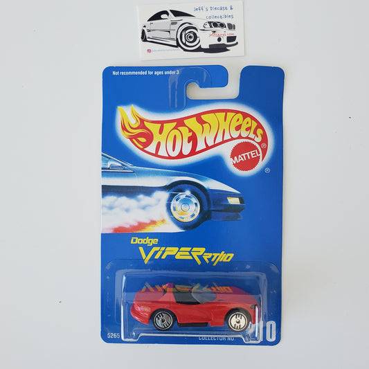 1998 Hot Wheels 30th Anniversary Dodge Viper R/T #210