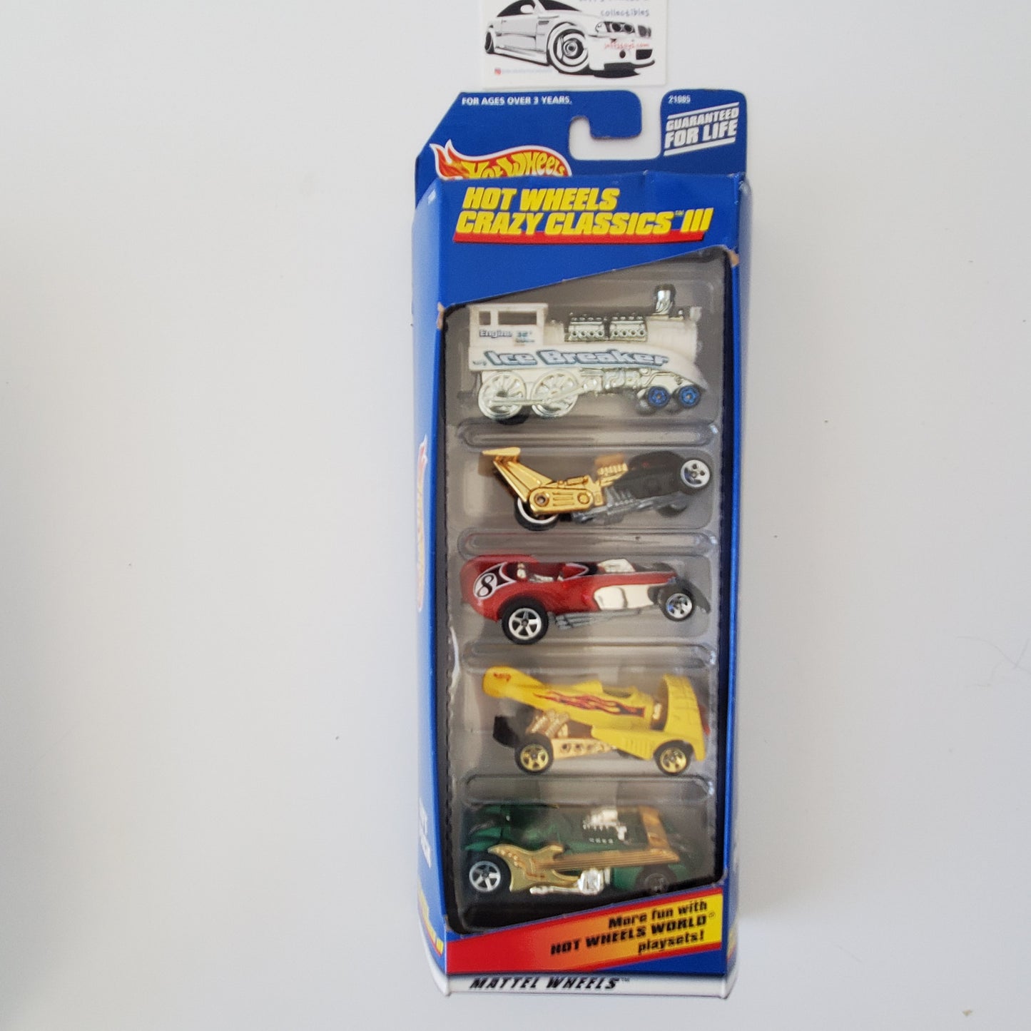 1999 Hot Wheels Crazy Classics III 5 Pack