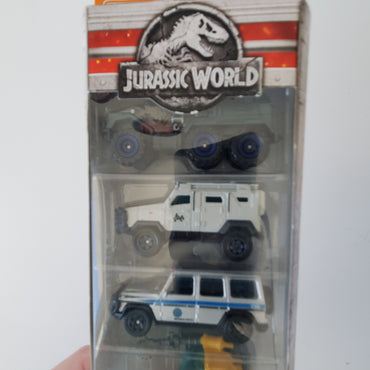 2017 Matchbox Jurassic World 5 Pack Island Transport Team