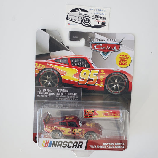 2024 Disney Cars Nascar Lightning McQueen