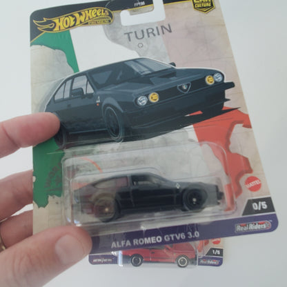 2024 Hot Wheels Premium World Tour Alfa Romeo GTV6 Chase 0/5