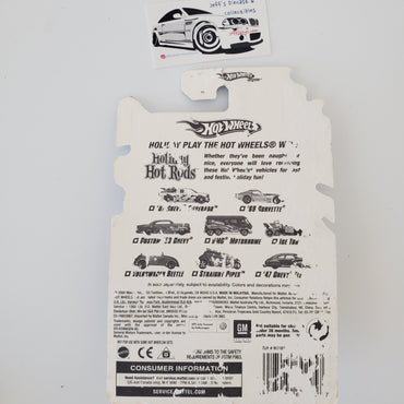 2008 Hot Wheels Holiday Hot Rods Volkswagen Beetle **Bad Card
