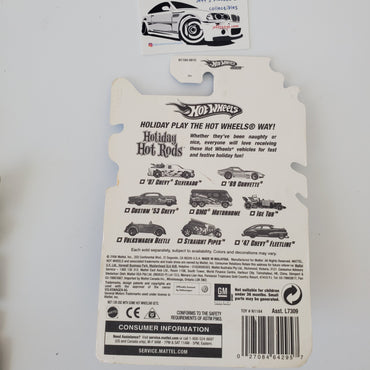 2008 Hot Wheels Holiday Hot Rods '47 Chevy Fleetline **Bad Card