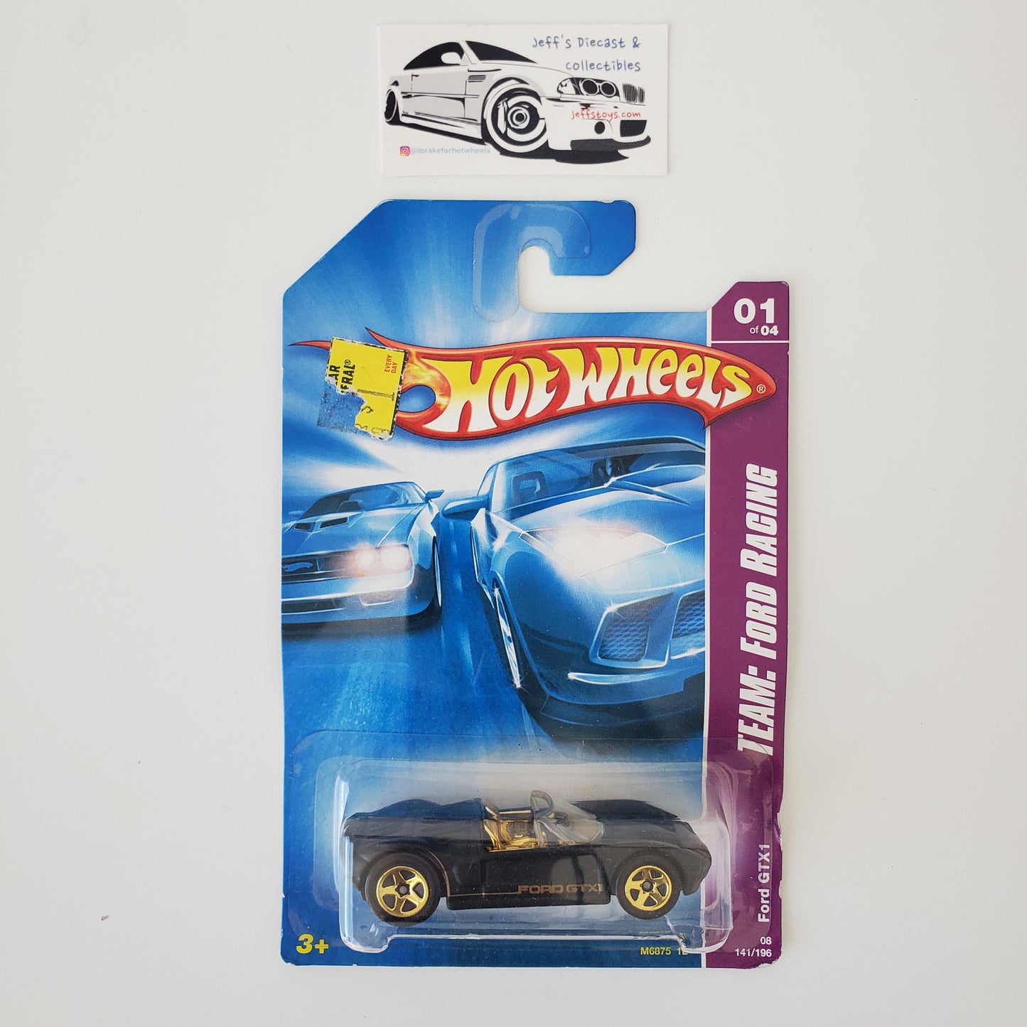 2008 Hot Wheels Ford GTX1 Ford Racing #141