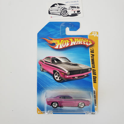 2009 Hot Wheels '70 Plymouth AAR Cuda #29