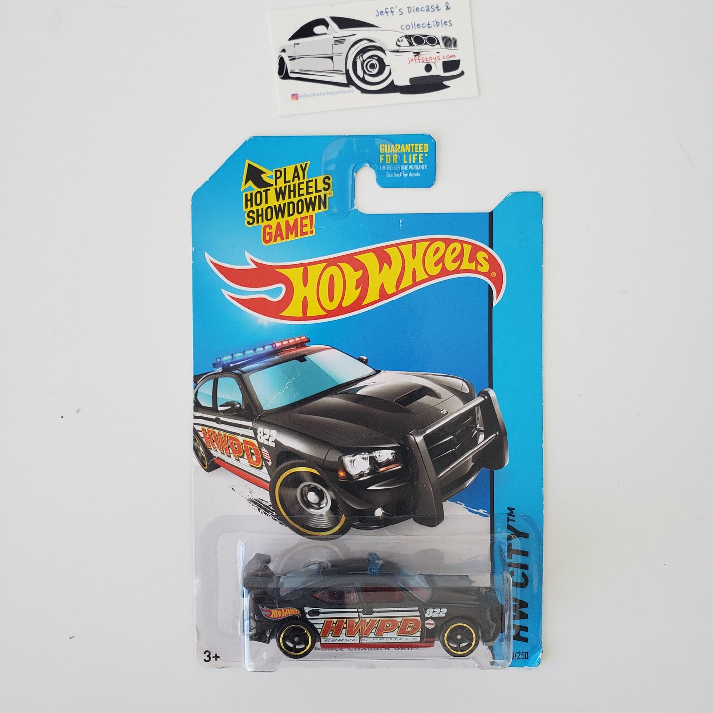 2014 Hot Wheels Dodge Charger Drift #48 Police Car