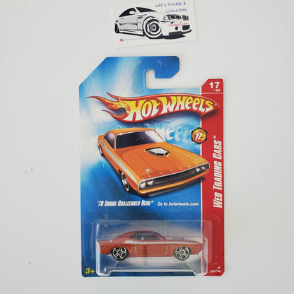 2008 Hot Wheels '71 Dodge Challenger Hemi #93 Web Trading