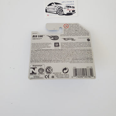 2006 Hot Wheels 1968 Nova Red Line Series #98 Rare Short Card
