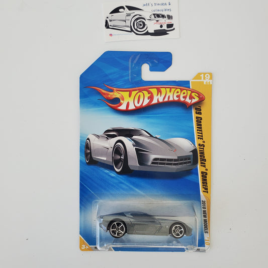 2010 Hot Wheels '09 Corvette Stingray Concept #19