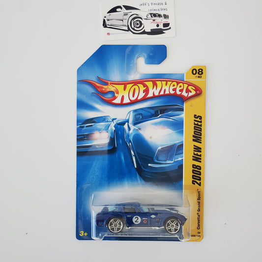 2008 Hot Wheels Corvette Grand Sport #8