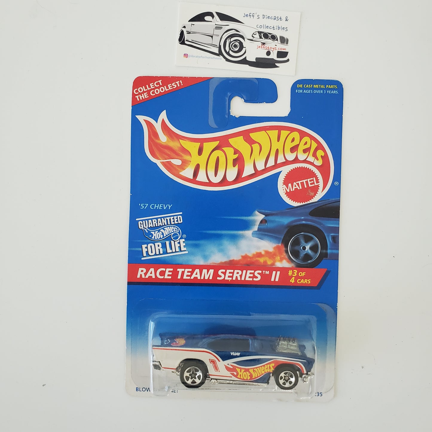 1996 Hot Wheels Race Team Series '57 Chevy #394