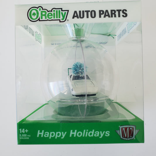 2023 M2 Machines O'Reilly's Christmas Ornament 1969 Dodge Charger Daytona Hemi